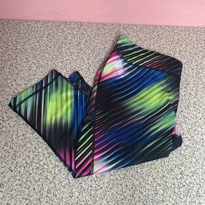 Fila Multicolor Striped Leggings